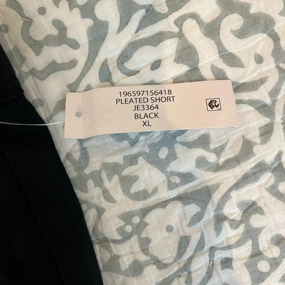 NWT Joie linen blend shorts‎ black size extra large XL - Picture 7 of 8